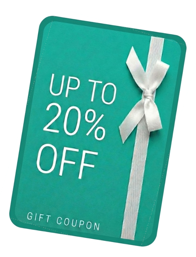 gift coupon 20%